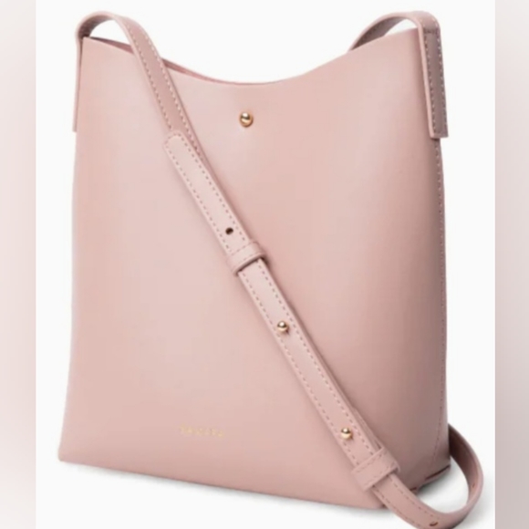SAMARA SHOULDER BAG IN A BEAUTIFUL PEONY COLOR - Picture 2 of 5